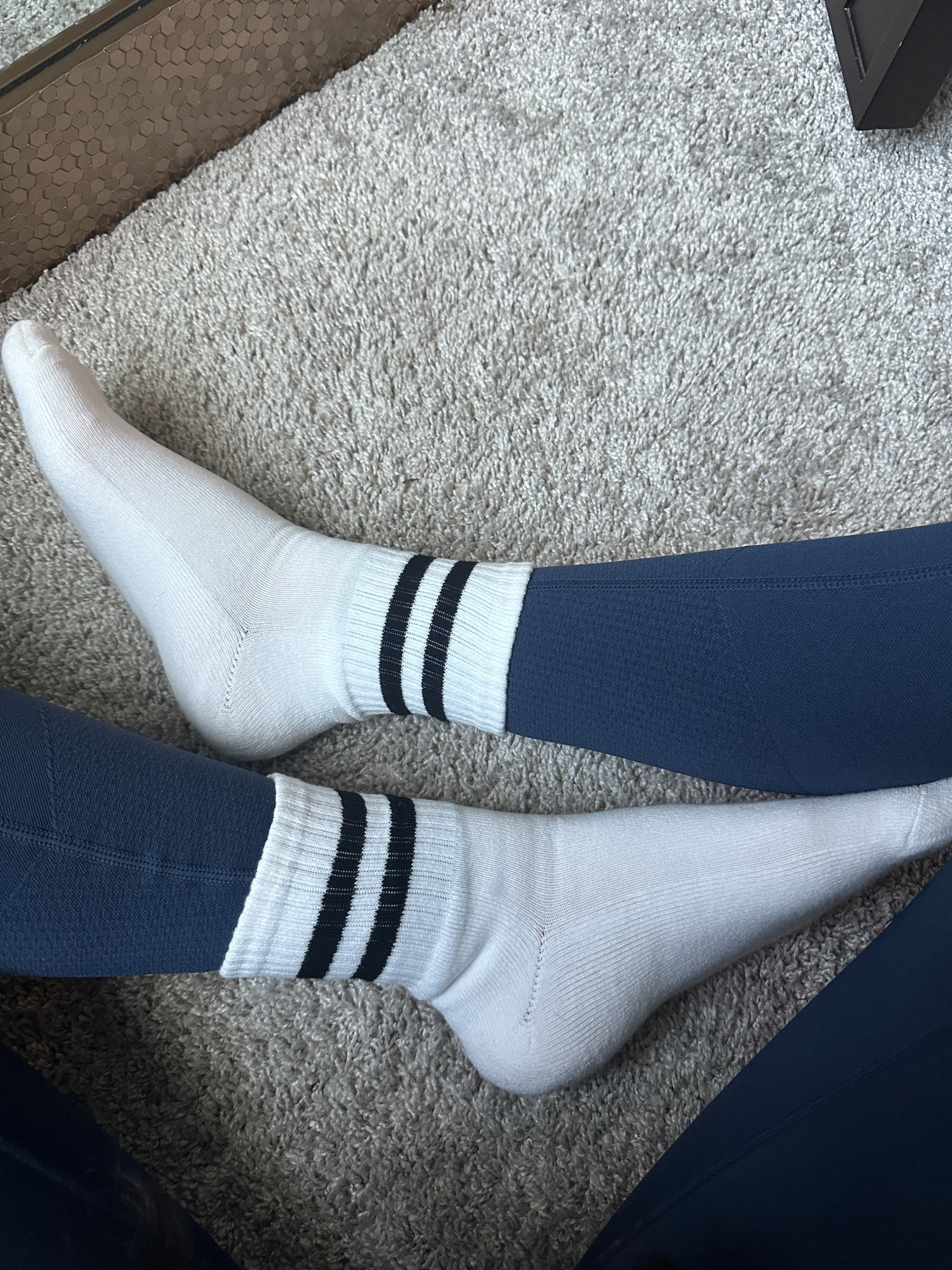 Just bought these crew cotton socks off Amazon ! Super cute , perfect length! 3 pack white, gray & black 

#LTKFindsUnder50 #LTKStyleTip #LTKSaleAlert
