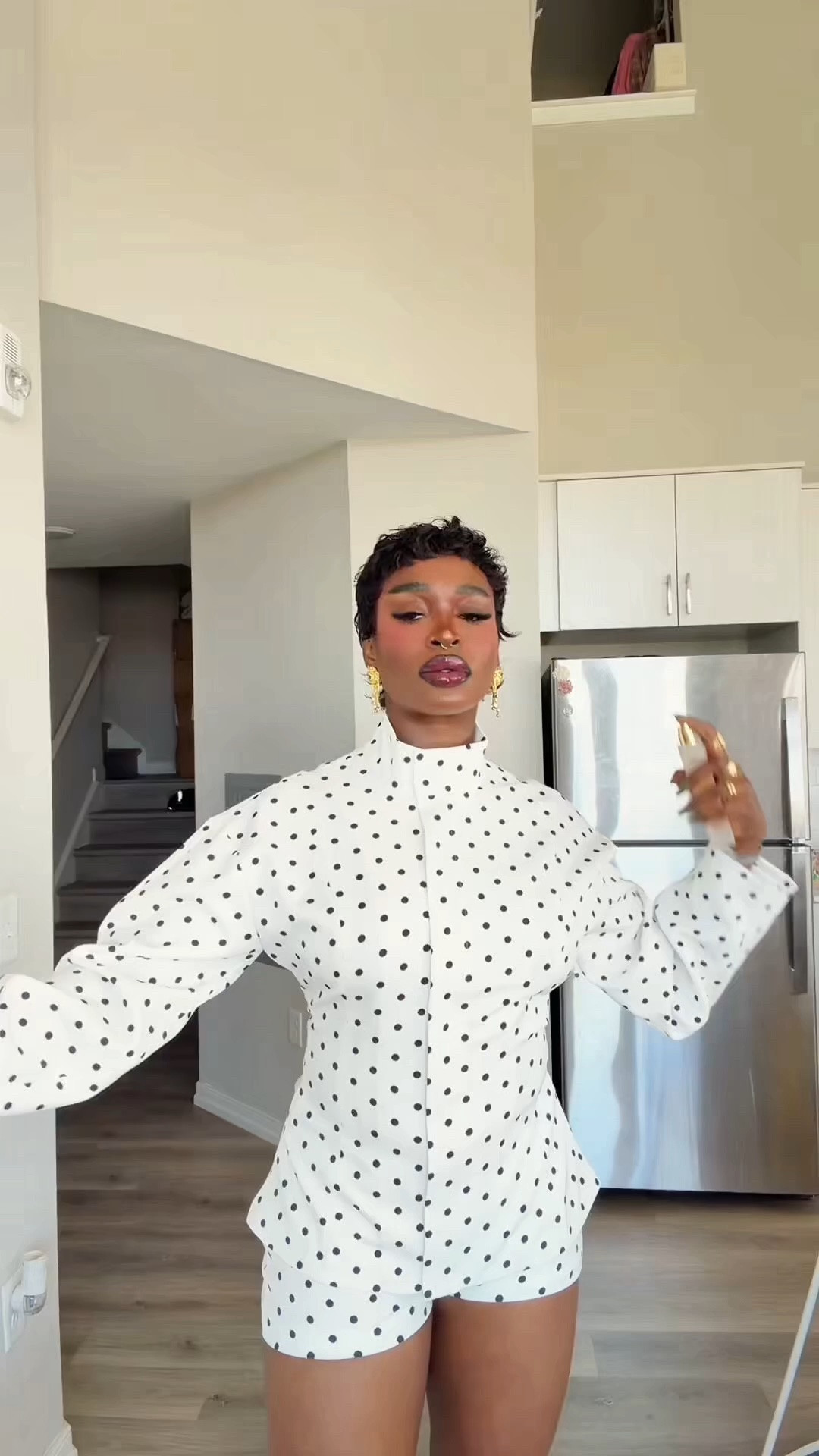 Love a polka dot set !

#LTKdayinmylife #LTKgrwm #LTKootd