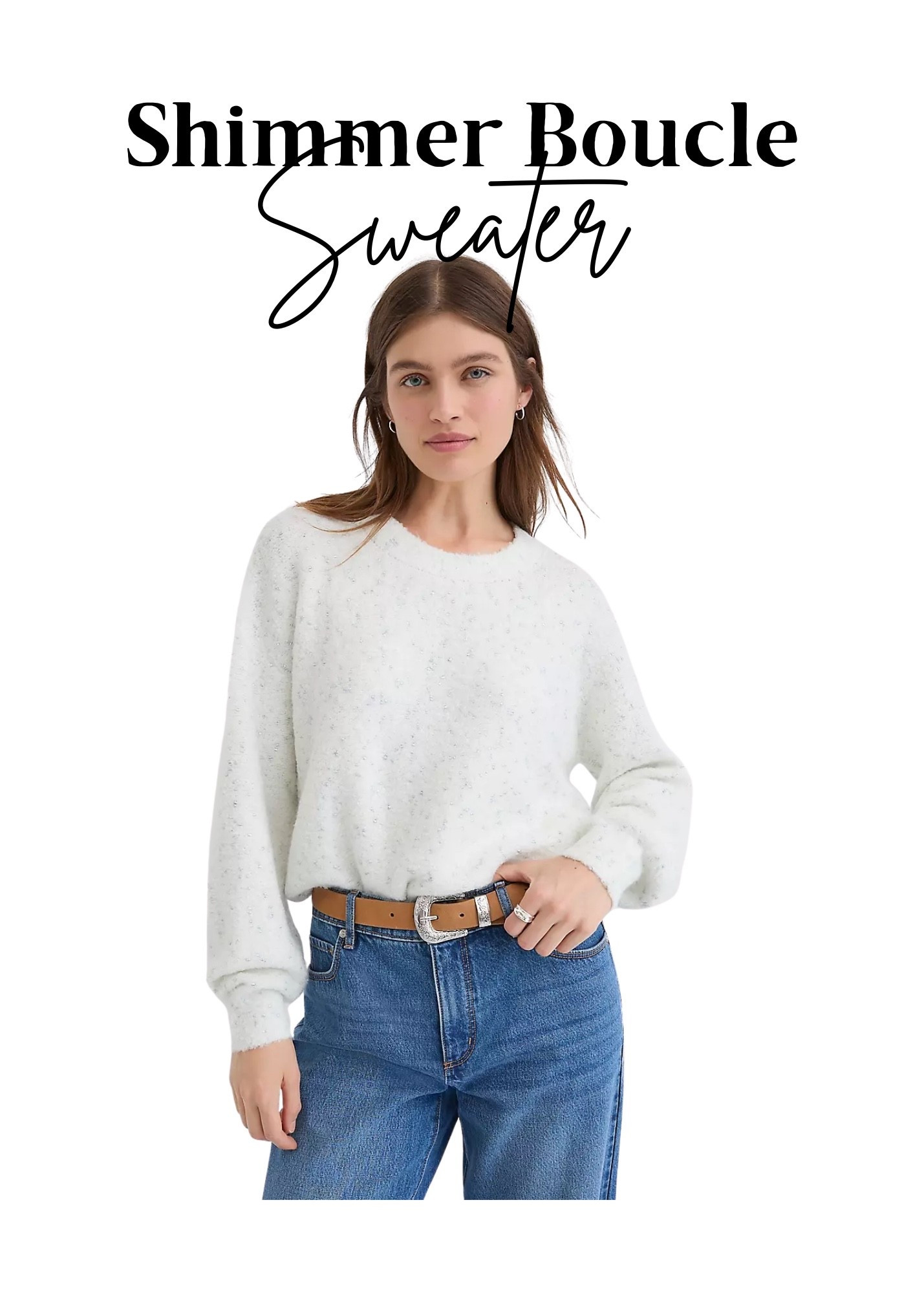 I grabbed this fun, shimmer sweater at the Loft!  It’s 50% off currently so grab it while you can!

#LTKOver40 #LTKSaleAlert #LTKHoliday