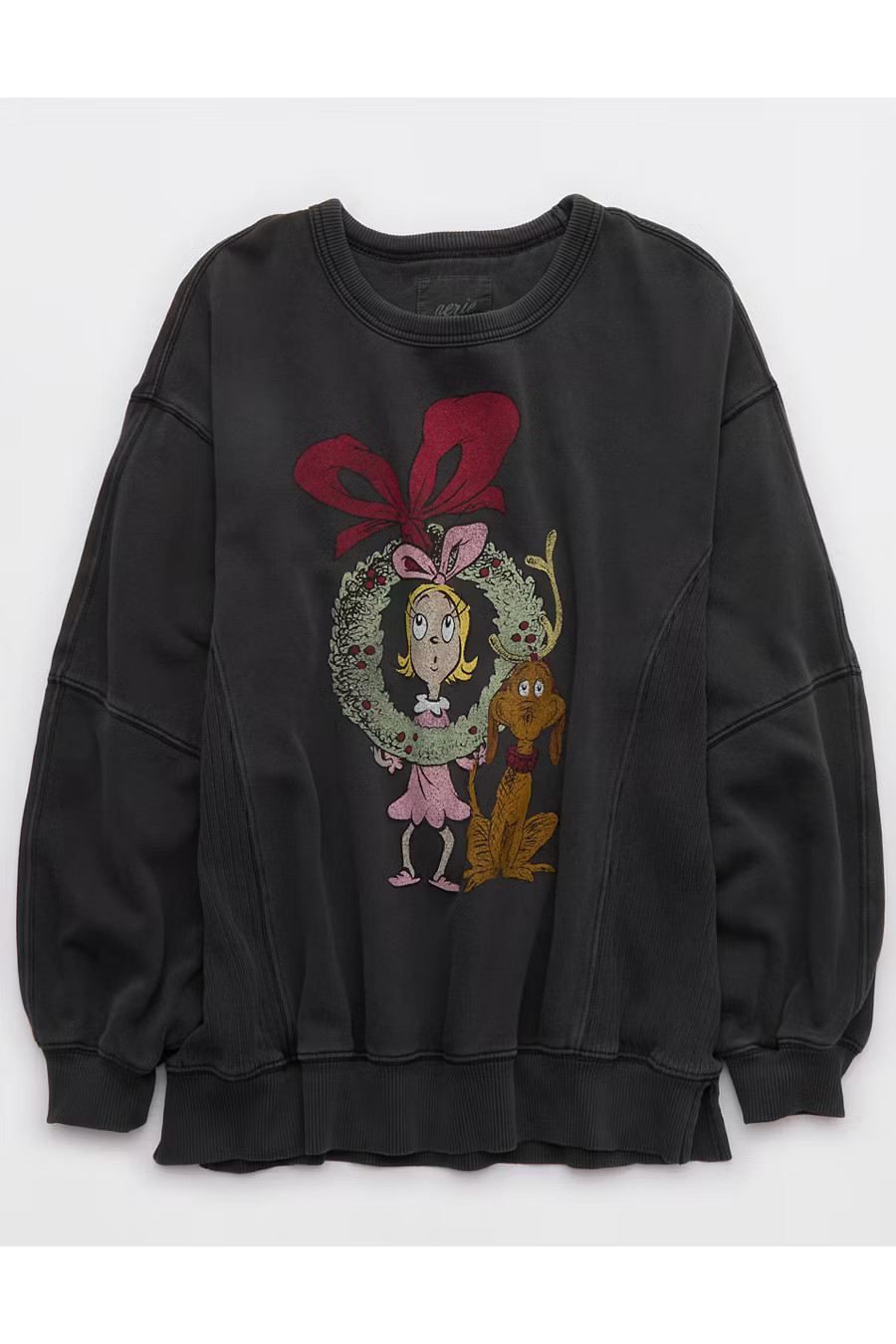 Aerie TrÃ¨s Chic Sweatshirt Women's Shell Gray XXS | American Eagle Outfitters (US & CA)