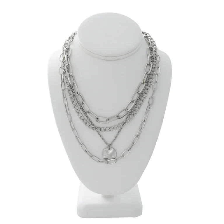 4 Piece Pendant Necklace Set | Walmart (US)