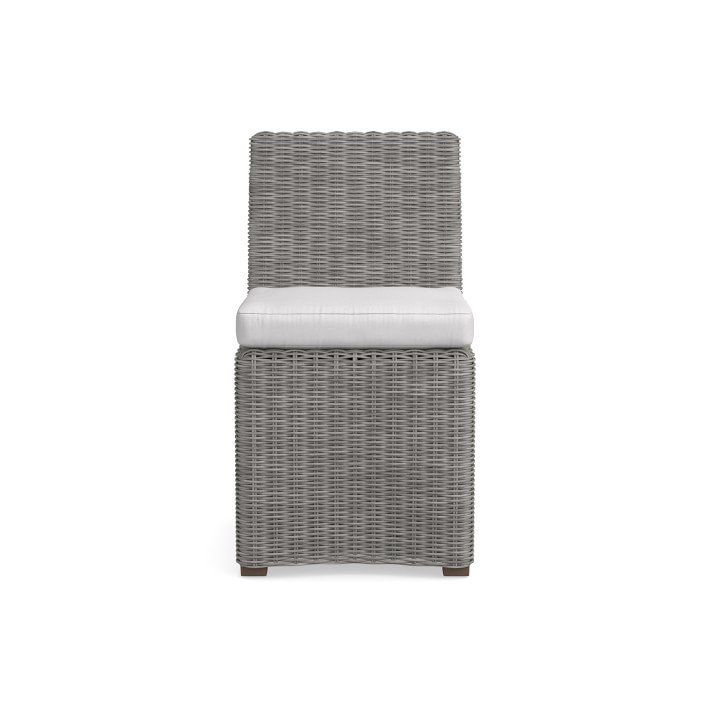 OPEN BOX: San Clemente Outdoor Grey Dining Side Chair | Williams-Sonoma