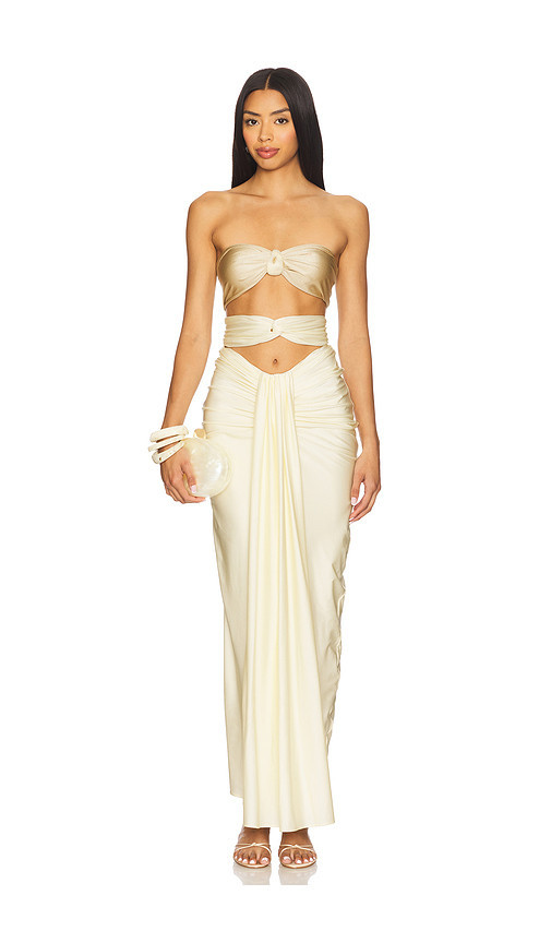 Baobab Giselle Dress in Ivory. Taglia XL. Also in L. | Revolve Clothing (Global)