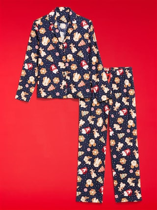 Old Navy x Disney Mickey Mouse & Friends Printed Flannel Pajama Set for Women | Old Navy (US)