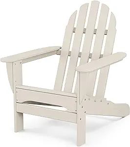 POLYWOOD AD4030SA Classic Outdoor Adirondack Chair, Sand | Amazon (US)