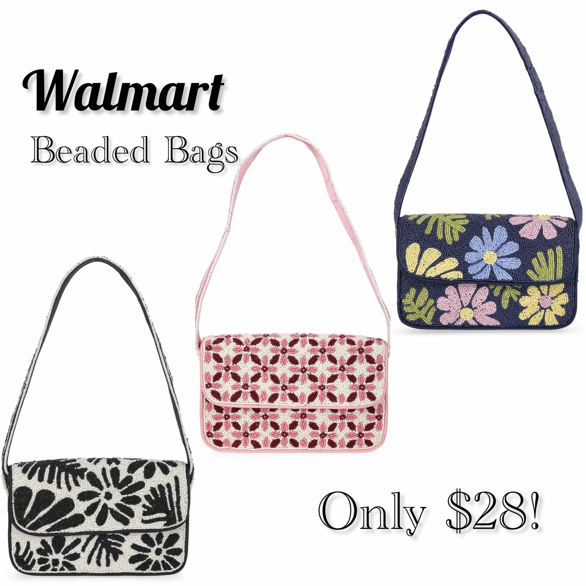 Cute beaded bags are from Walmart and only $28! They look way more expensive!

#LTKSeasonal #LTKSaleAlert #LTKOver40
