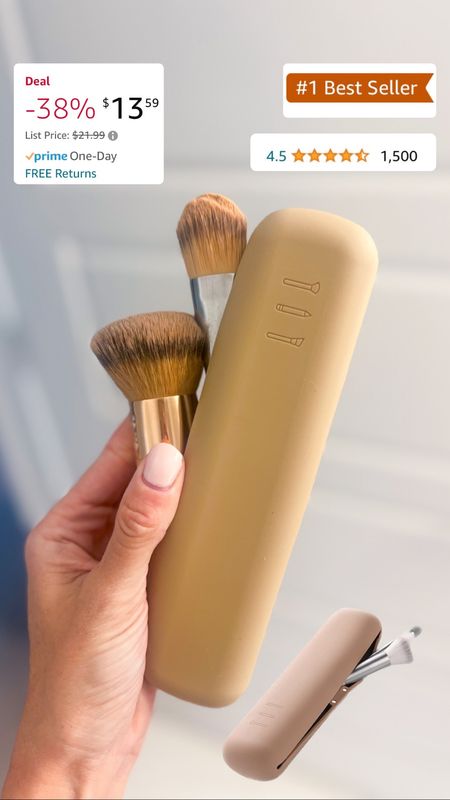 Brush holder
Silicone brush case
Makeup brush holder
Travel
Packing tips
Makeup case
Makeup holder
Vacation
Makeup organization

#LTKSeasonal #LTKstyletip #LTKsalealert

#LTKunder50 #LTKbeauty #LTKtravel #LTKFind