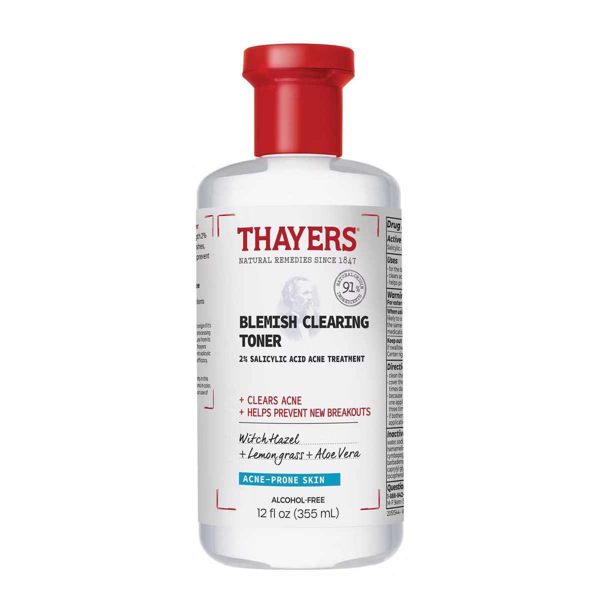 Thayers Natural Remedies Witch Hazel Lemon Blemish Clearing Toner - 12 fl oz | Target