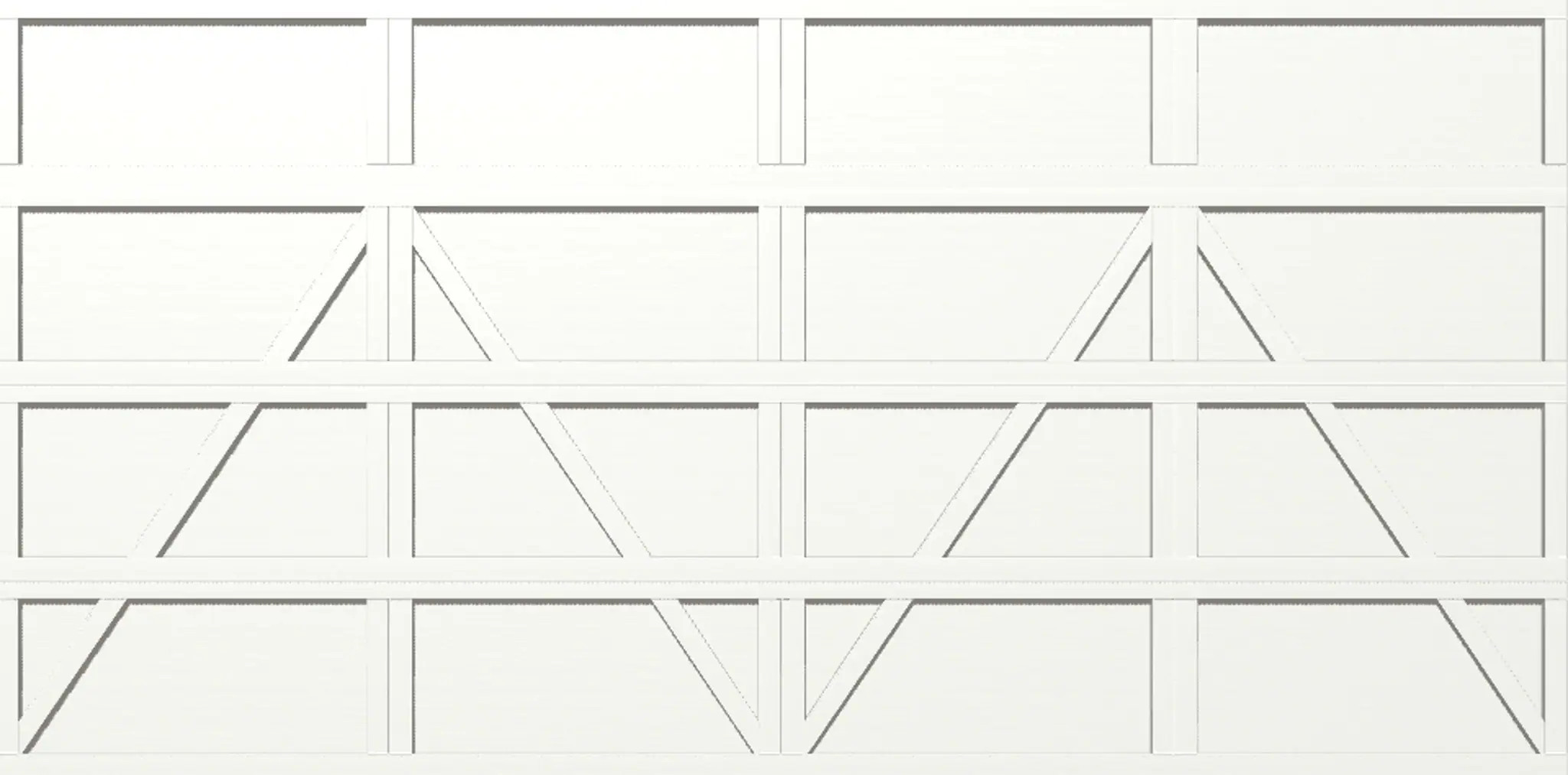 Wayne Dalton Classic Steel Model 9405 16-ft x 8-ft 10 R-Value Insulated White Double Garage Door one_size | WD9405CHW168 | Lowe's
