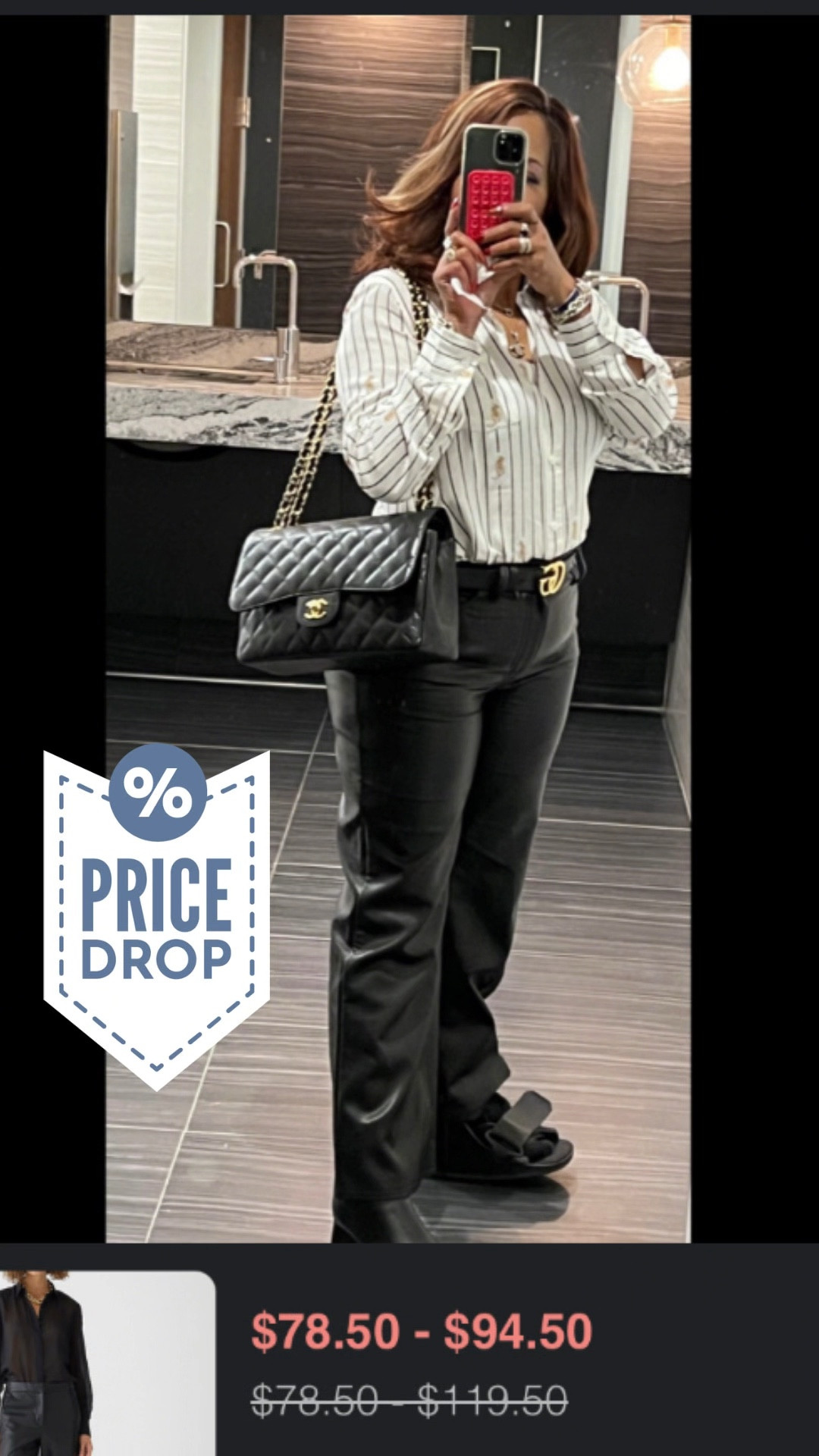 🚨Price Drop🚨 
You don’t have to wonder if your favorite items drop in price or go on sale. 
LTK will automatically let you know directly when your “Wishlist” items fall in price! 
-Follow
-Subscribe 
-Create Wishlist
-Click Notifications 🛎️

Be the first to know what’s new! 

#LTKStyleTip #LTKWatchNow #LTKSaleAlert