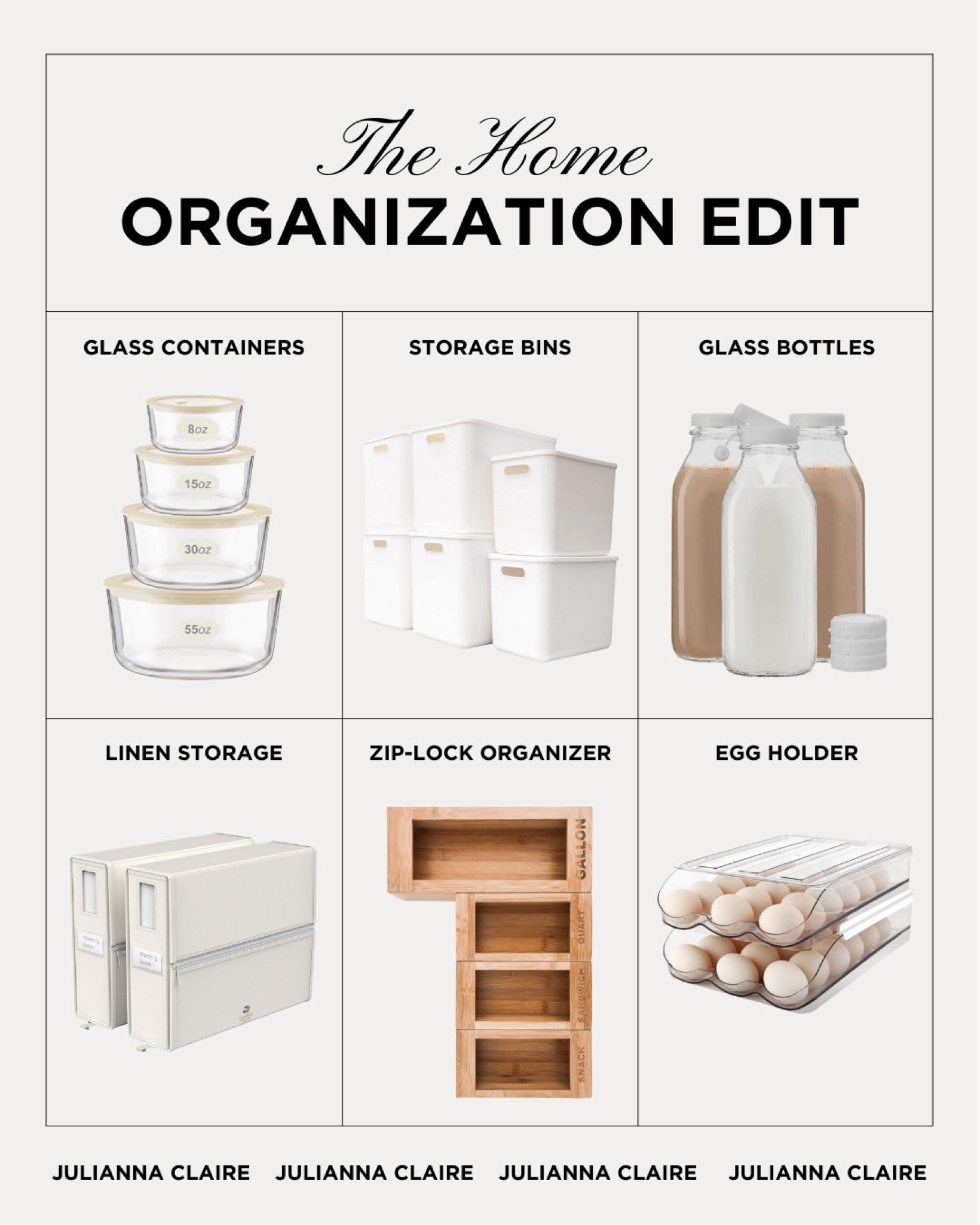 Home organization must haves for 2025! 

#LTKHome #LTKFindsUnder100