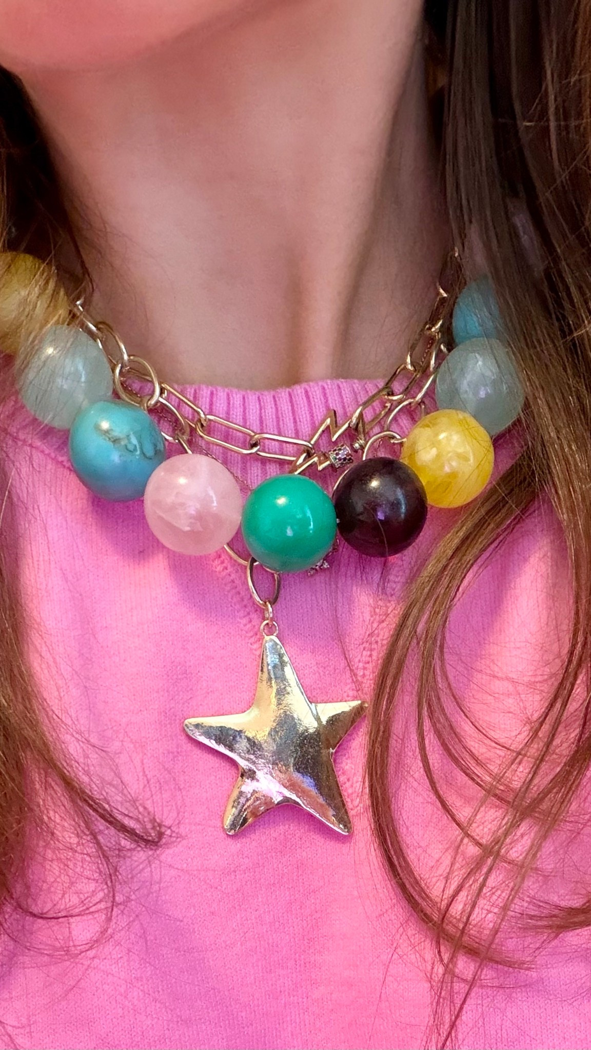 Loving this chucnky necklace combo today!

#LTKgrwm #LTKBeauty #LTKPetite