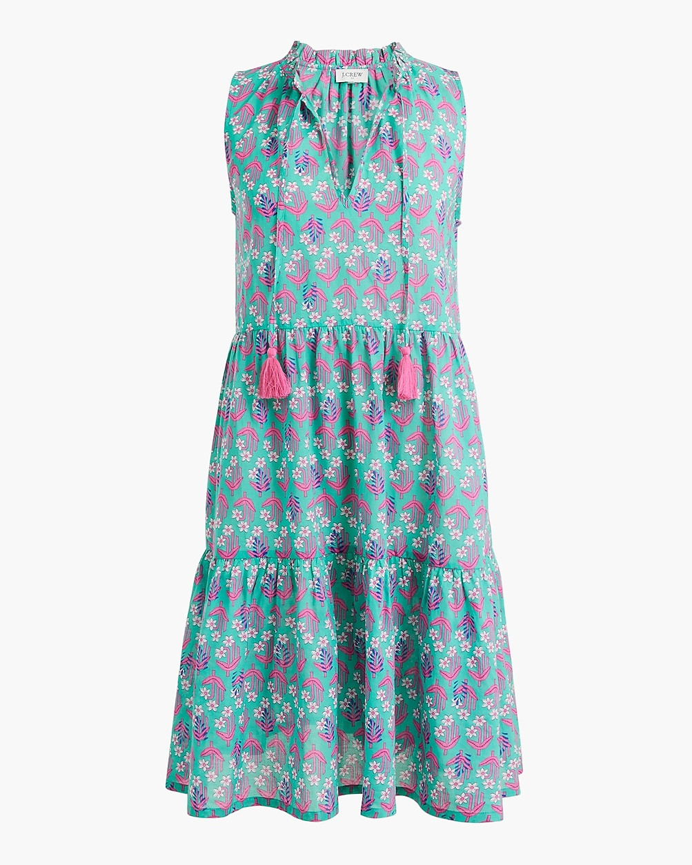 Floral mini-dress cover-up | J.Crew Factory