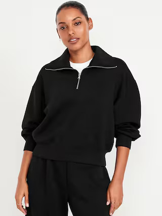 Half-Zip Bounce Fleece Pullover | Old Navy | Old Navy (US)