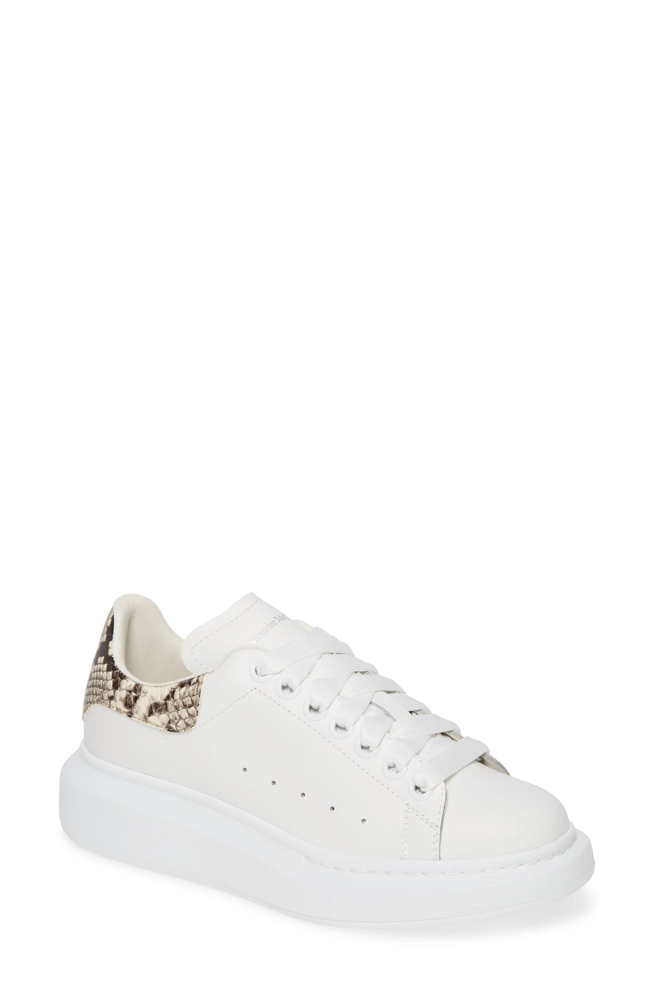 Women's Alexander Mcqueen Sneaker, Size 11US / 41EU - White | Nordstrom