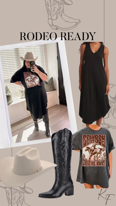 Rodeo outfit ideas. Houston rodeo. Western outfit. Western tee. Western t shirt. Cowboy boots. Western boots. Western booties. Country concert outfit. Country concert outfit ideas. Wide calf boots. Amazon cowboy boots  

#LTKfindsunder100 #LTKshoecrush #LTKSeasonal