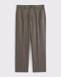 Relaxed Straight Trouser | Abercrombie & Fitch (US)