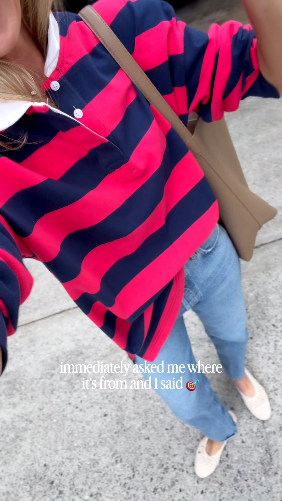 Obsessed. Oversized soft and so cool. Love with a simple jean. Size M!