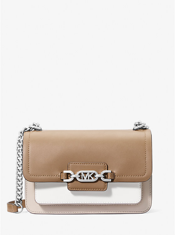 Borsa a spalla Heather grande in pelle color block | Michael Kors (IT)