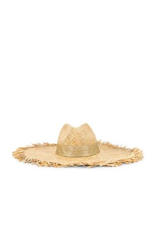 Oseree Saint Tropez Hat in Gold from Revolve.com | Revolve Clothing (Global)
