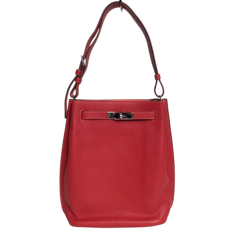 HERMES So Kelly 22 Verso □P Rouge Casaque/Rose Jaipur Togo Women Bag #Ok619 | eBay US