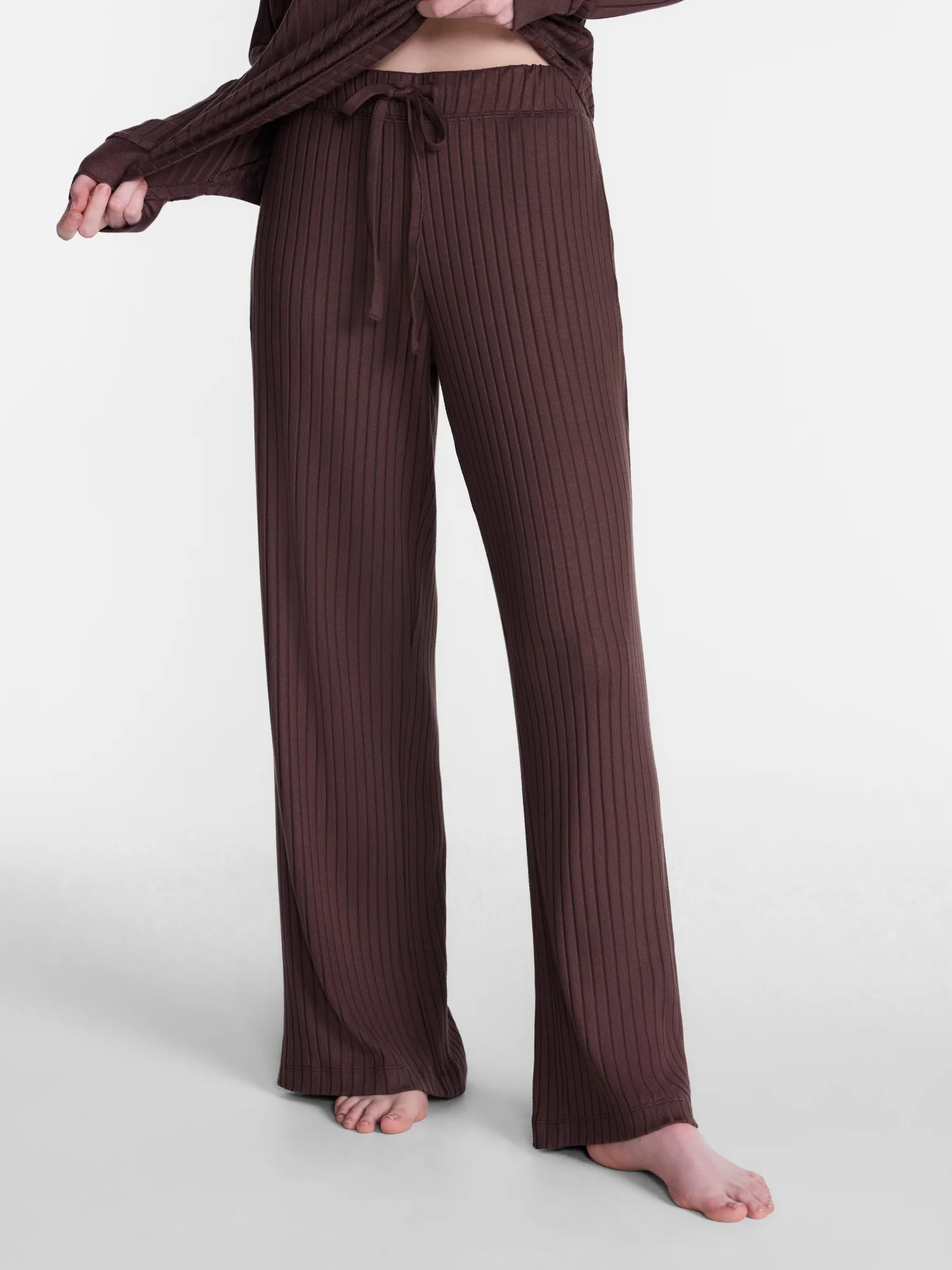Joyspun Women's Cozy Lounge Collection Hacci Knit Sleep Pants, Sizes XS-3X | Walmart (US)