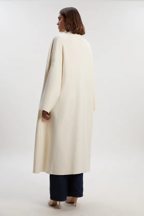 Knit Midi Coatigan | Karen Millen UK + IE + DE + NL