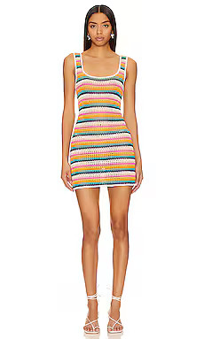 Lovers and Friends Sierra Crochet Dress in Multi from Revolve.com | Revolve Clothing (Global)