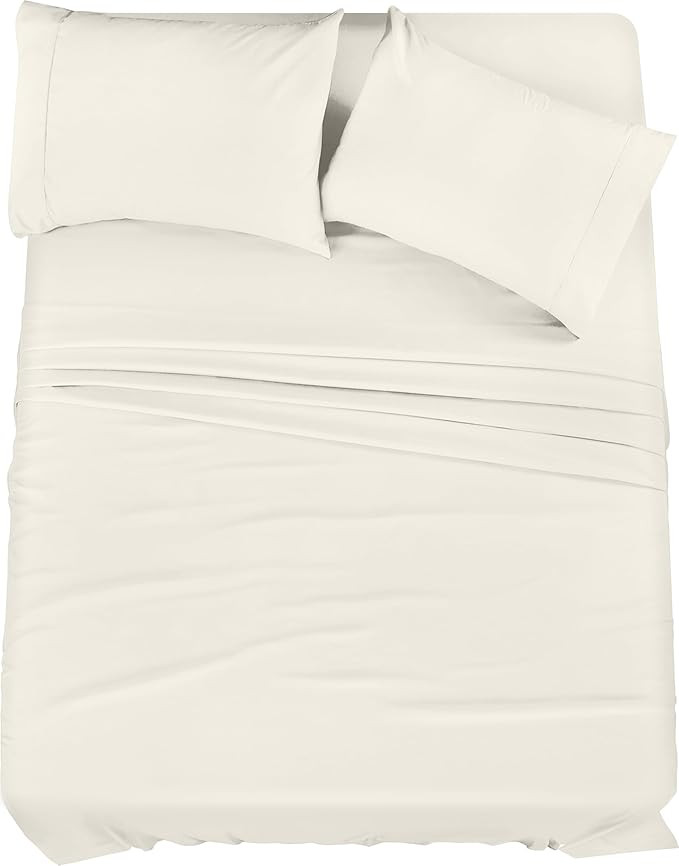 Utopia Bedding Soft Breathable Queen Sheet Set | Amazon (US)