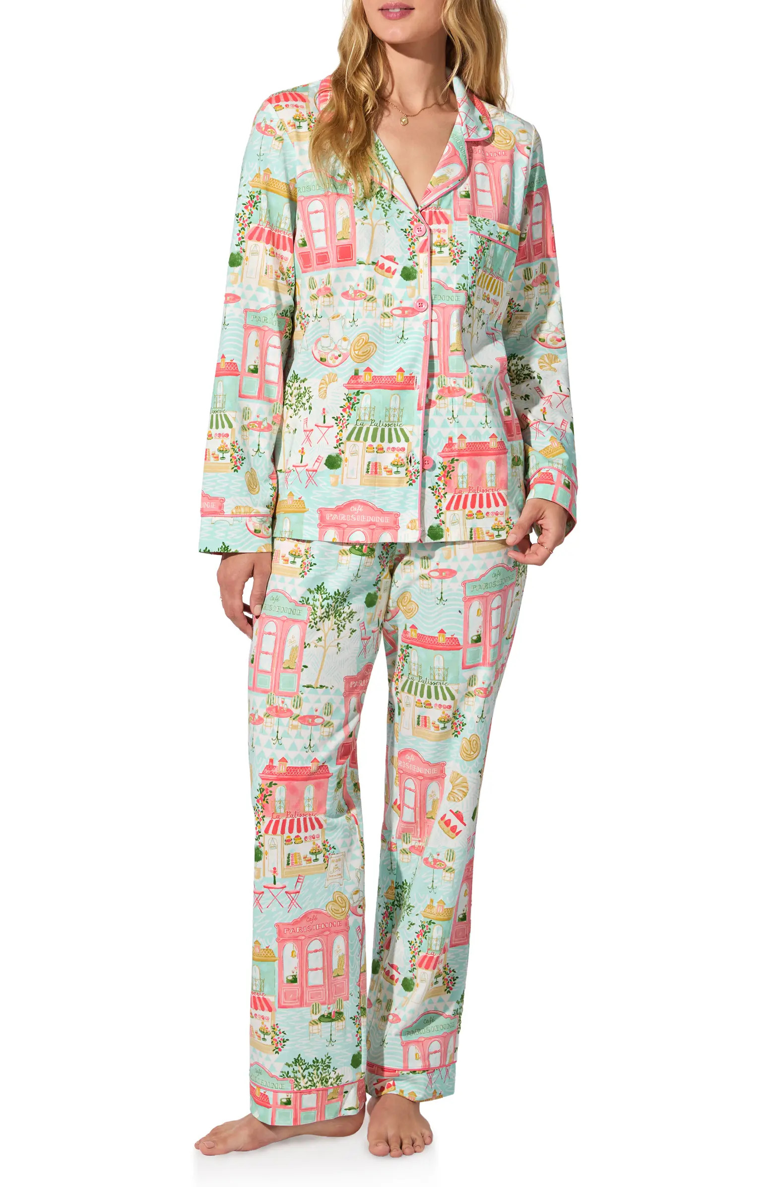 BedHead Pajamas Stretch Organic Cotton Pajamas | Nordstrom | Nordstrom