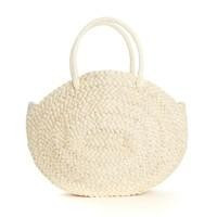 Round Straw Handbag | La Redoute (UK)
