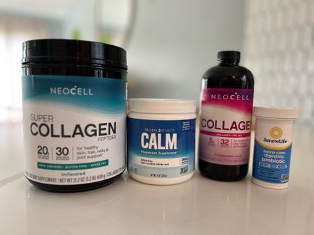 My morning routine. What I take every morning. Hope this helps you mamas over 40. #health #fitness #healthjourney #collagen #guthealth #probiotic

#LTKfindsunder50 #LTKfitness