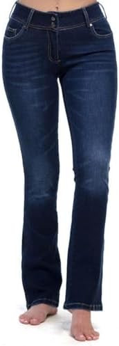 Goode Rider Equestrian Bootcut Jean 15000 Blue Vintage Wash in Size 32R | Amazon (US)