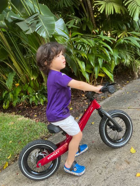 Oliver is so into bike riding and this is his balance bike. It’s a great transition to a real bike instead of using training wheels. 

Toddler bike, toddler bicycle, kids exercise

#LTKfitness #LTKkids #LTKfamily