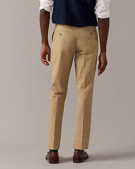 Bowery dress pant in stretch chino | J. Crew US