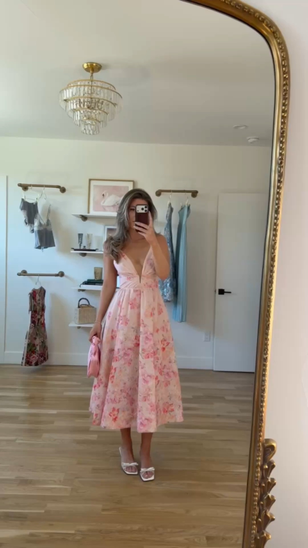 Macys pink midi spring event and wedding guest dress

30% off friends and family sale 4/22-5/3 
divi: emerson15
electric picks: emerson20

i sized down to xs

Mother’s day 
Baby shower
Spring event
Beach 
Vacation
Summer looks 

#LTKSeasonal #LTKootd #LTKgrwm