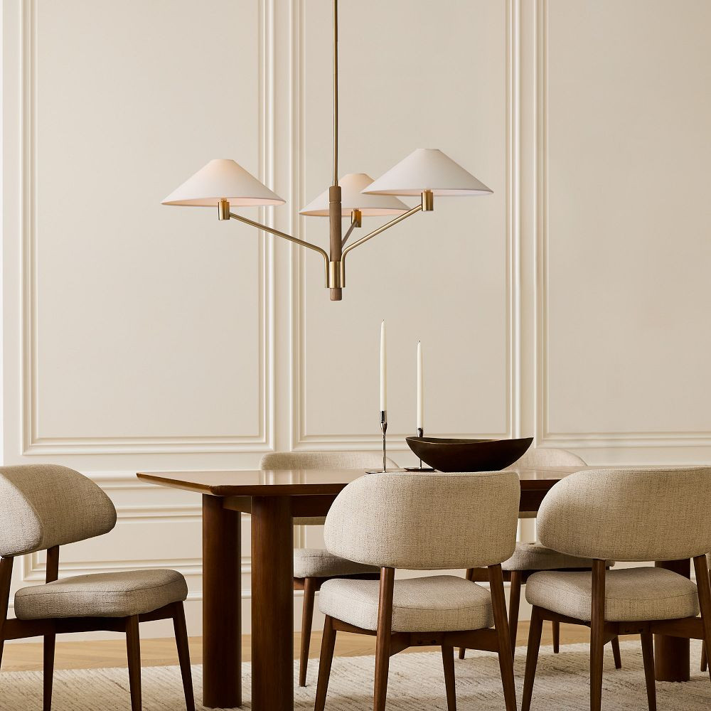 Devon 3-Light Chandelier (40") | West Elm (US)