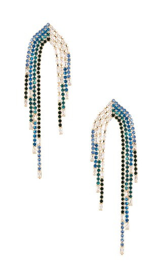 Raindrop Earrings in Blue | Revolve Clothing (Global)