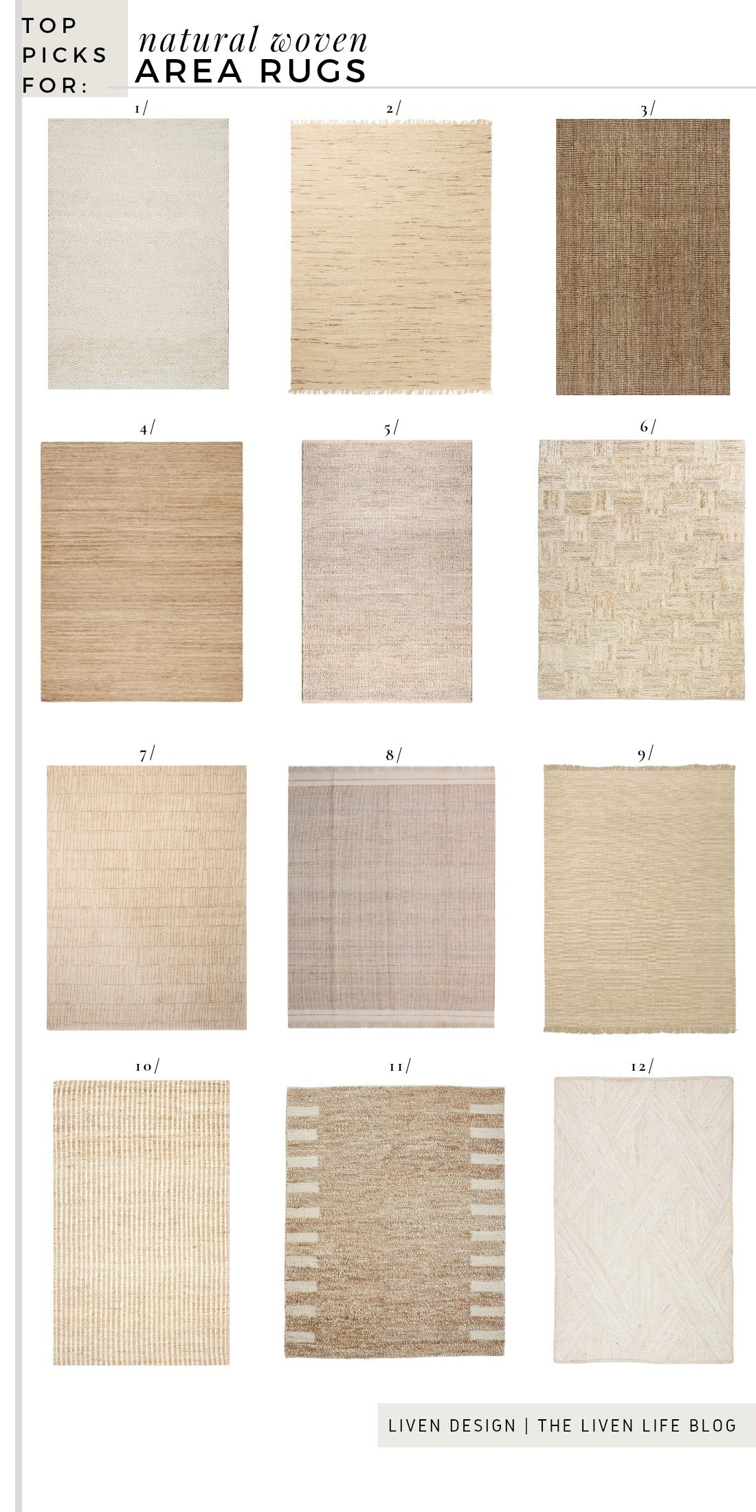 Natural woven area rug. Textured rug. Living room. Beige rug. Wool jute rug

#LTKSeasonal #LTKHome #LTKStyleTip