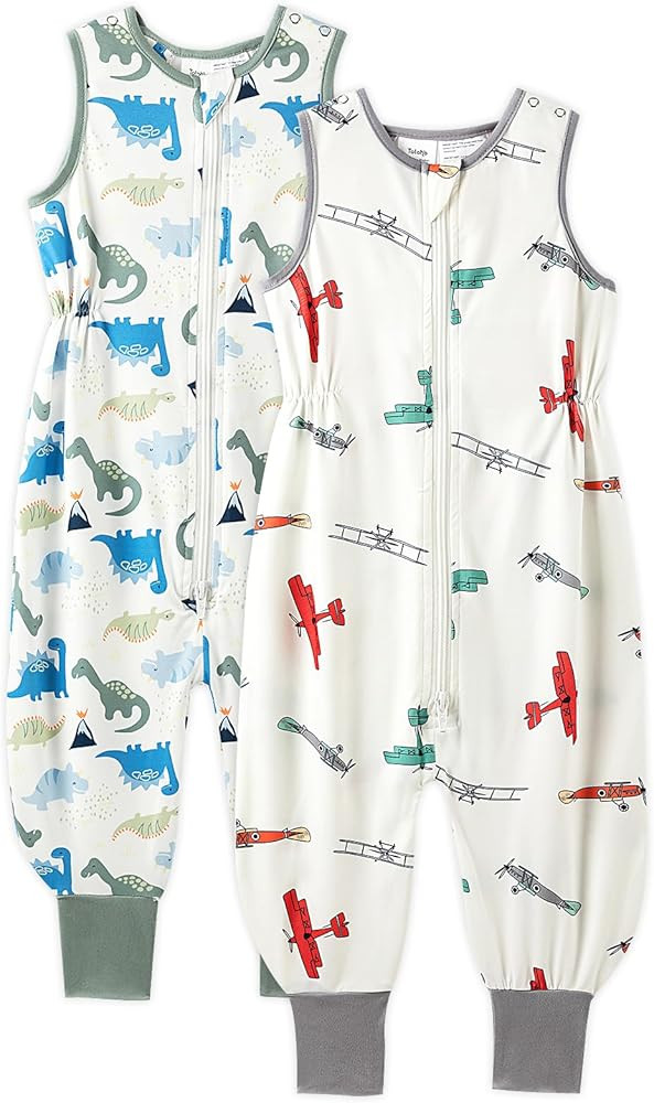 TotAha Toddler Sleep Sack with Feet 2-3t for Girls,TOG 0.5, Light and Soft Baby Wearable Blanket ... | Amazon (US)