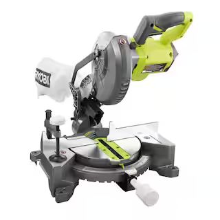 RYOBI ONE+ 18V Cordless 7-1/4 in. Compound Miter Saw (Tool Only) P553 - The Home Depot | The Home Depot