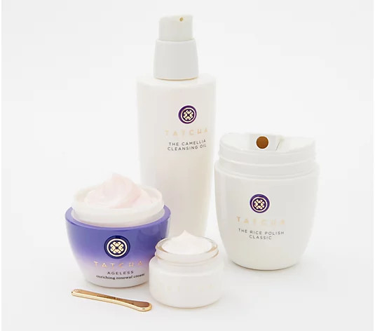 TATCHA Classic Ageless 4-Piece Ritual Kit Auto-Delivery | QVC