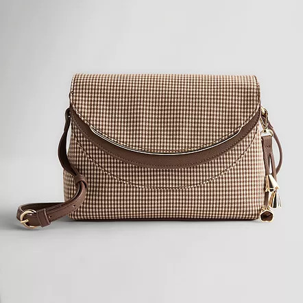 LC Lauren Conrad Blair Crossbody Bag, Nude Pink | Kohl's