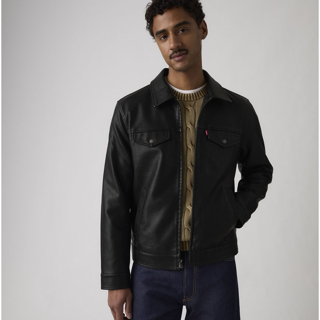 Levi's Faux Leather Jacket - Men's M | Levi's US