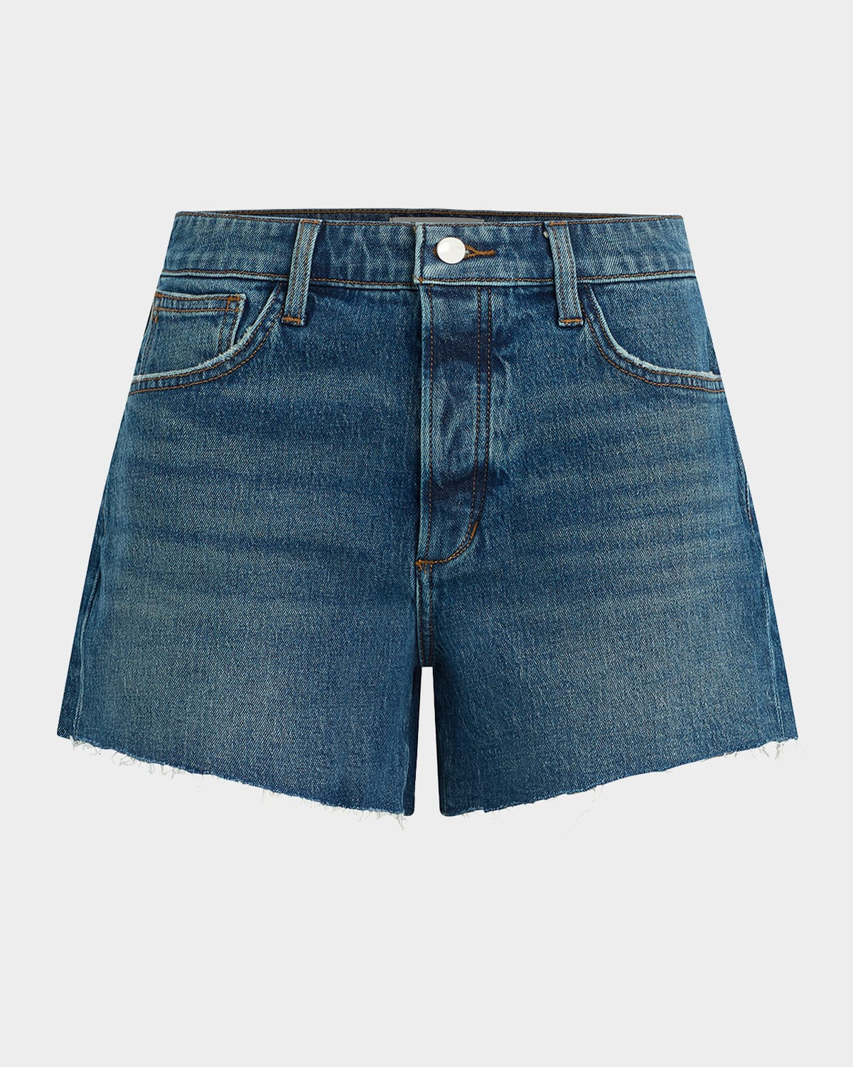 The Jessie Relaxed Denim Shorts | Neiman Marcus