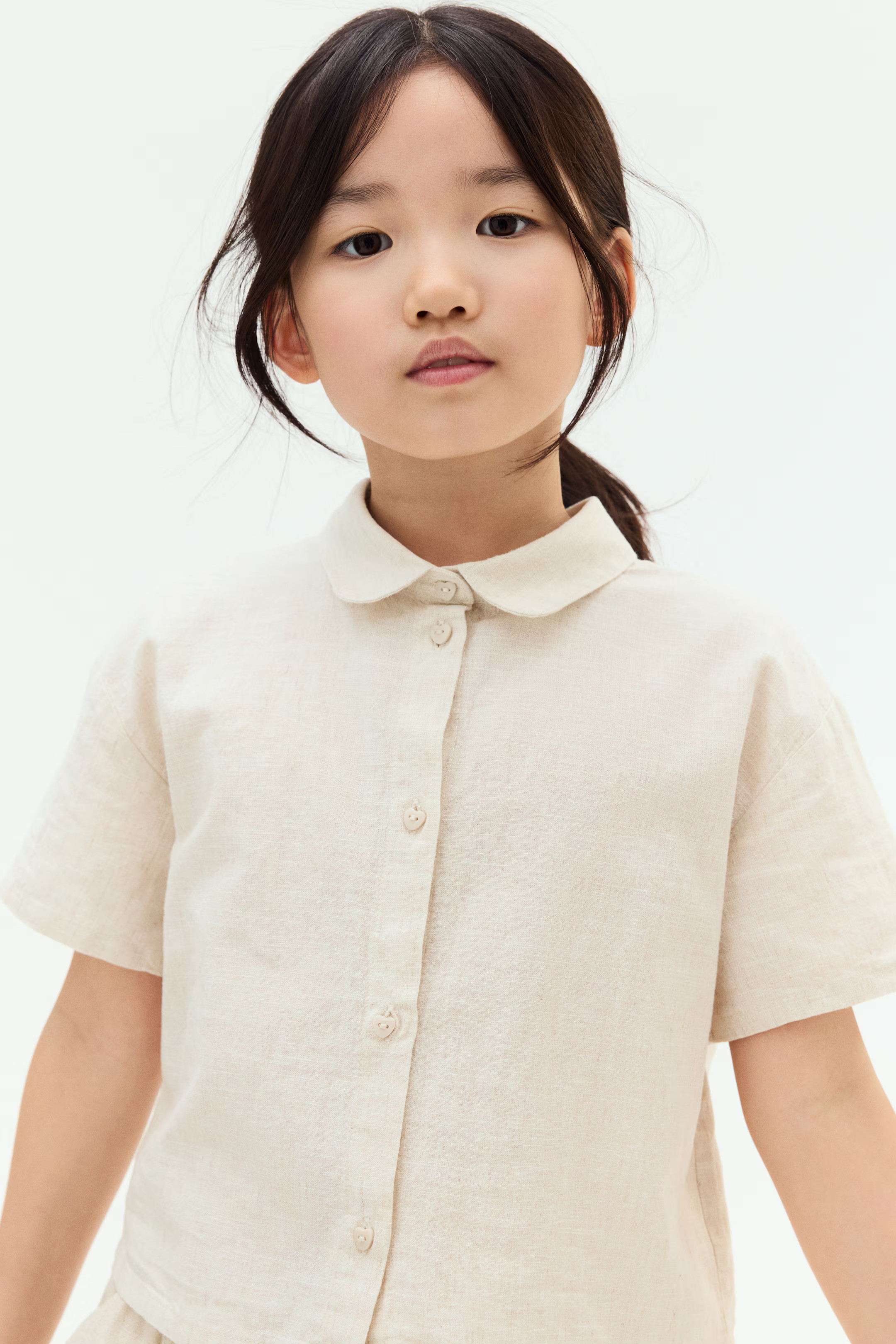 Linen-Blend Blouse | H&M (US + CA)
