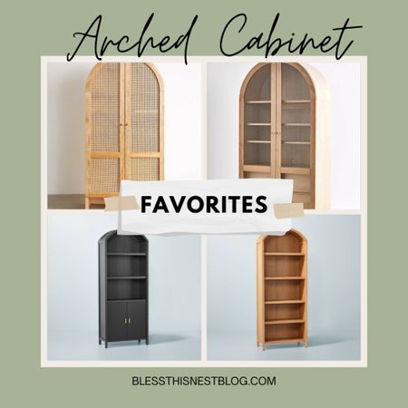 Arched cabinet favorites! 

#LTKFind #LTKhome