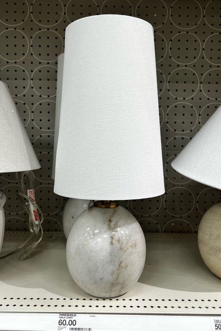 I found this lamp at Target and I can’t stop thinking about it! That shade looks so high-end. And that marble vase is so HEAVY. 

#LTKFind #LTKunder100 #LTKhome