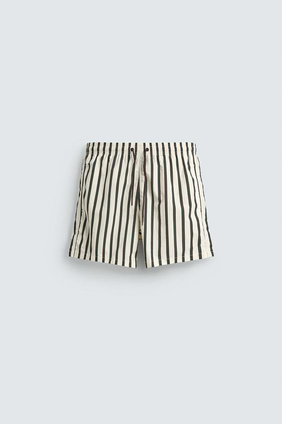 STRIPED SWIMSUIT | Zara US