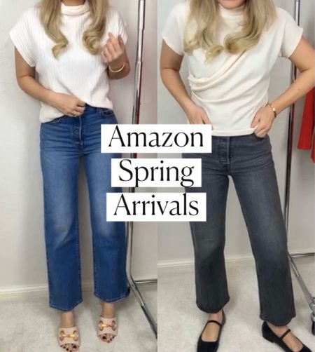 Levi’s jeans
Jeans
Ballet flats

Date night outfit
Spring outfit
#Itkseasonal
#Itkover40
#Itku
Amazon find
Amazon fashion 
#LTKfindsunder50 #LTKshoecrush #LTKfindsunder100